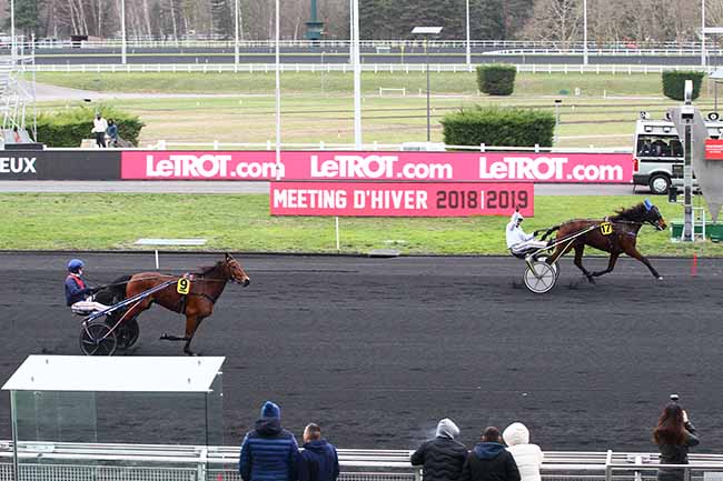 Photo d'arrivée de la course pmu PRIX ANDRE LOUIS DREUX à PARIS-VINCENNES le Mardi 29 janvier 2019