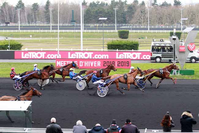 Photo d'arrivée de la course pmu PRIX DE SELESTAT à PARIS-VINCENNES le Mardi 12 février 2019