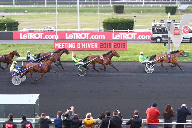 Photo d'arrivée de la course pmu PRIX DE SELECTION à PARIS-VINCENNES le Samedi 2 mars 2019
