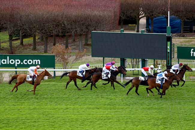 Photo d'arrivée de la course pmu PRIX CALANDRIA à SAINT-CLOUD le Dimanche 17 mars 2019