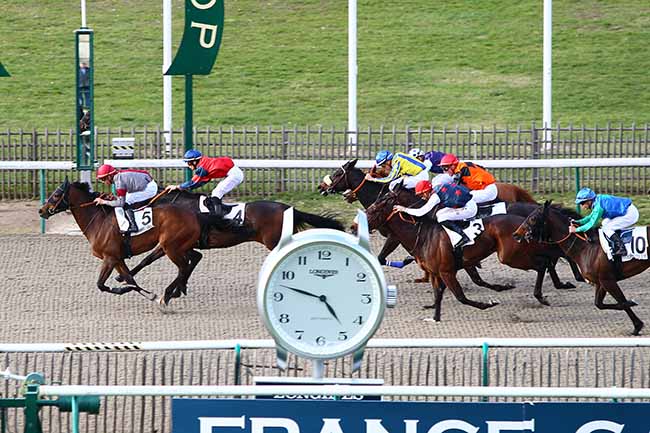 Photo d'arrivée de la course pmu PRIX DE MAREIL-EN-FRANCE à CHANTILLY le Mardi 19 mars 2019