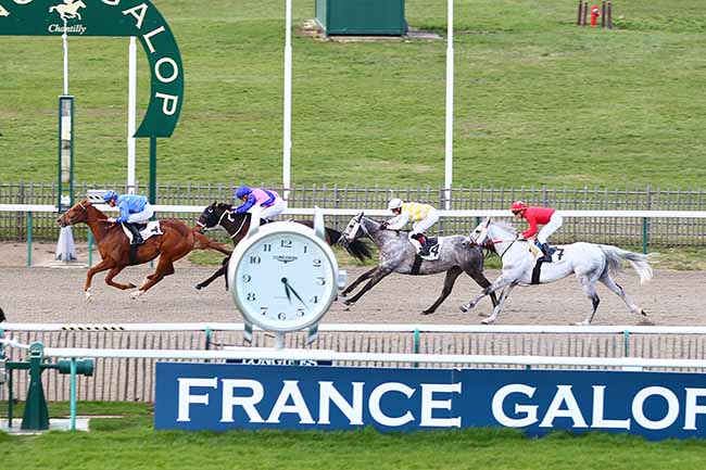 Photo d'arrivée de la course pmu PRIX DE PUISEUX-EN-FRANCE à CHANTILLY le Mardi 19 mars 2019