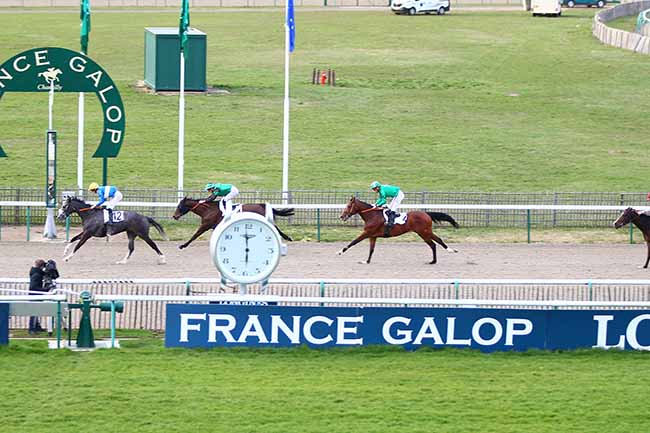 Photo d'arrivée de la course pmu PRIX BUCKSKIN à CHANTILLY le Mardi 19 mars 2019