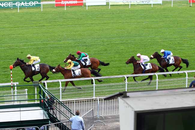 Photo d'arrivée de la course pmu PRIX LE SANCY à MAISONS-LAFFITTE le Mardi 2 avril 2019