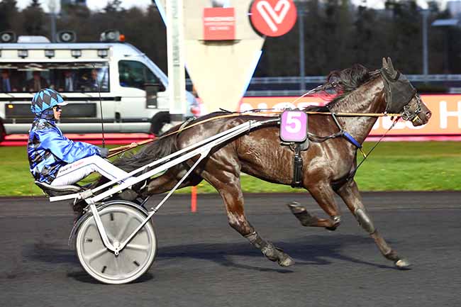 Photo d'arrivée de la course pmu PRIX BEATRIX à PARIS-VINCENNES le Mardi 2 avril 2019