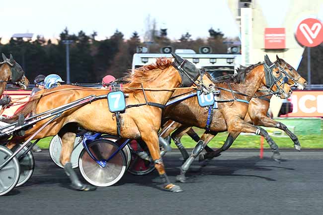 Photo d'arrivée de la course pmu PRIX ENIF à PARIS-VINCENNES le Mardi 2 avril 2019