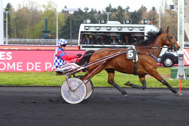 Photo d'arrivée de la course pmu PRIX CEPHENS à PARIS-VINCENNES le Vendredi 5 avril 2019