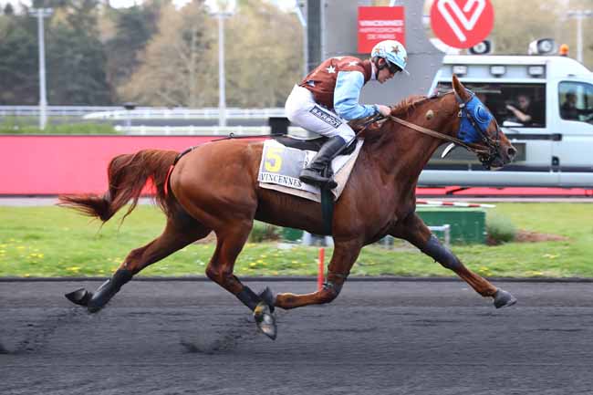 Photo d'arrivée de la course pmu PRIX AETHRA à PARIS-VINCENNES le Mardi 9 avril 2019