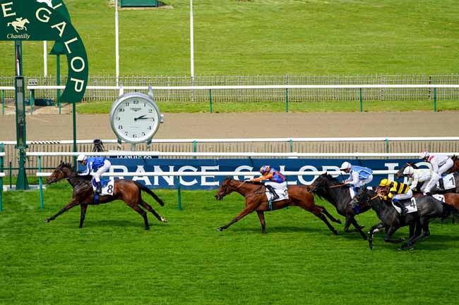 Photo d'arrivée de la course pmu PRIX DE MONGRESIN à CHANTILLY le Mardi 30 avril 2019