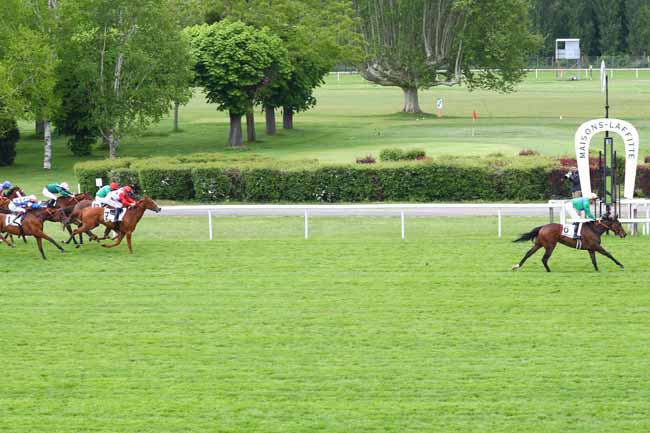 Photo d'arrivée de la course pmu PRIX DES ALLUETS-LE-ROI à MAISONS-LAFFITTE le Vendredi 3 mai 2019
