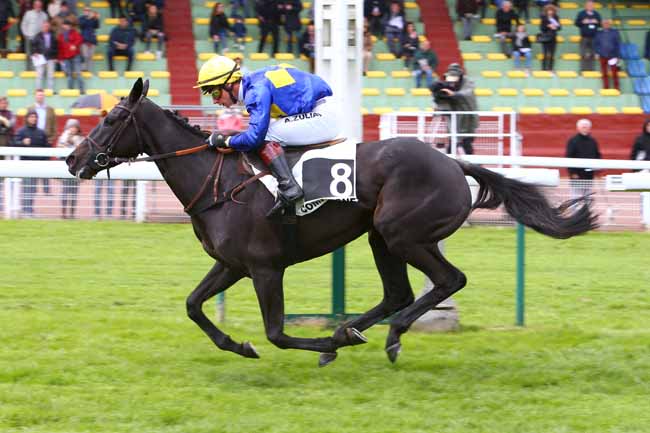 Photo d'arrivée de la course pmu PRIX RADIO PARIS à COMPIEGNE le Dimanche 5 mai 2019