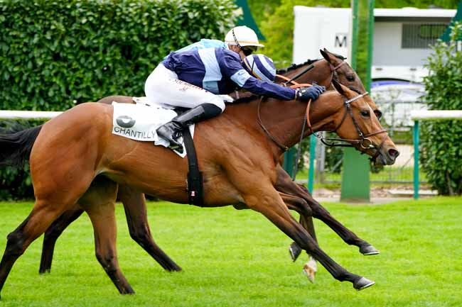 Photo d'arrivée de la course pmu PRIX DE BRICHEBAY à CHANTILLY le Lundi 6 mai 2019