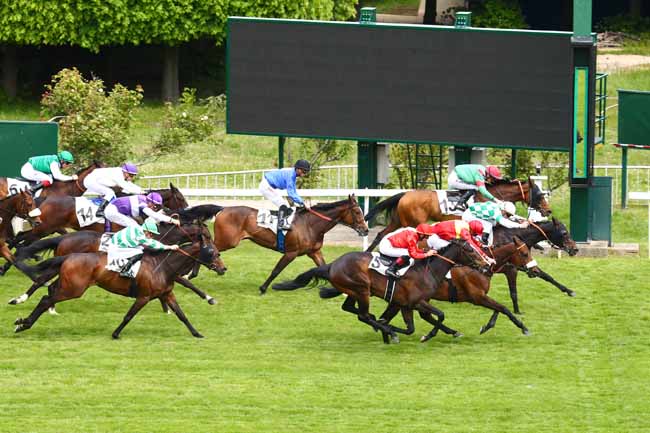 Photo d'arrivée de la course pmu PRIX DE L'AQUITAINE à SAINT-CLOUD le Mardi 7 mai 2019