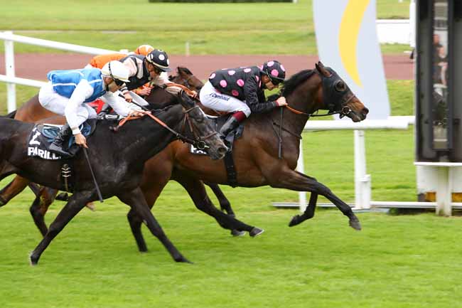 Photo d'arrivée de la course pmu PRIX RADIO SCOOP à LYON-PARILLY le Mercredi 8 mai 2019