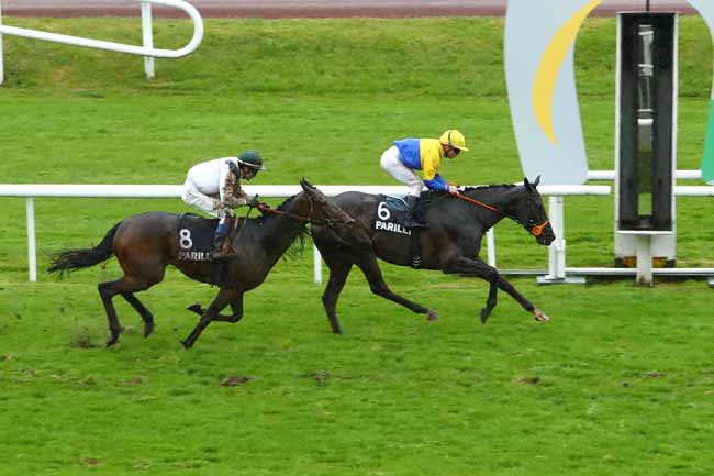 Photo d'arrivée de la course pmu PRIX DE LACROIX-LAVAL à LYON-PARILLY le Mercredi 8 mai 2019