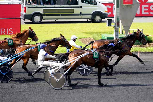 Photo d'arrivée de la course pmu PRIX DE RENNES à PARIS-VINCENNES le Samedi 11 mai 2019