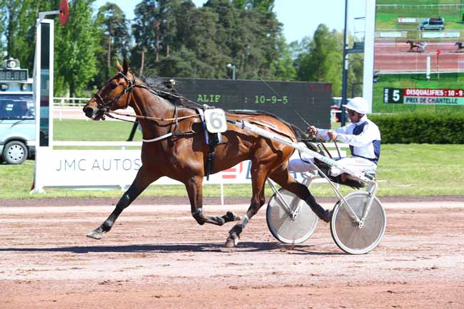 Photo d'arrivée de la course pmu PRIX DE CHANTELLE à VICHY le Mardi 14 mai 2019