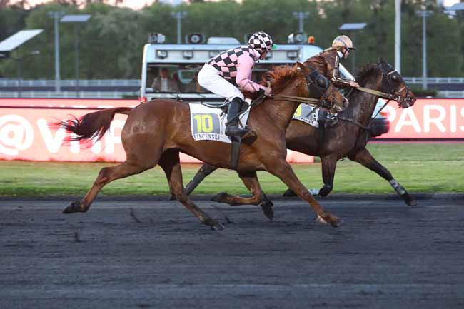 Photo d'arrivée de la course pmu PRIX CIRCE à PARIS-VINCENNES le Mardi 14 mai 2019
