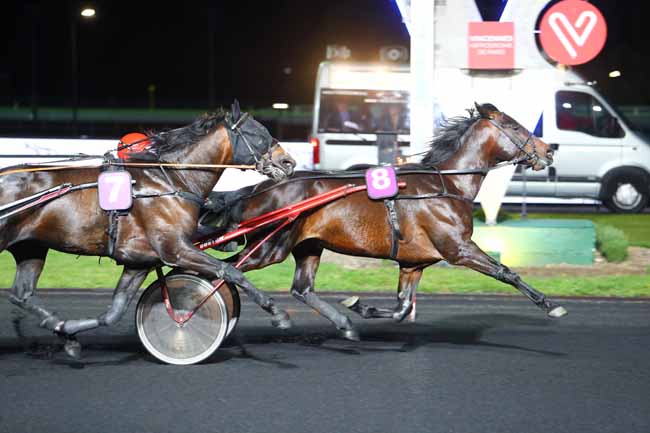 Photo d'arrivée de la course pmu PRIX HESPERIA à PARIS-VINCENNES le Vendredi 17 mai 2019