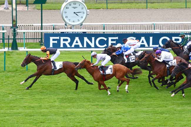 Photo d'arrivée de la course pmu PRIX DU PONCEL à CHANTILLY le Vendredi 17 mai 2019