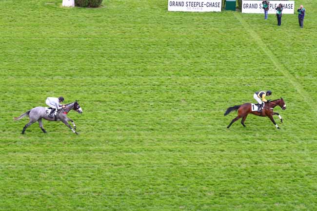 Photo d'arrivée de la course pmu PRIX DU HARAS D'ETREHAM - PRIX D'IENA à AUTEUIL le Samedi 18 mai 2019