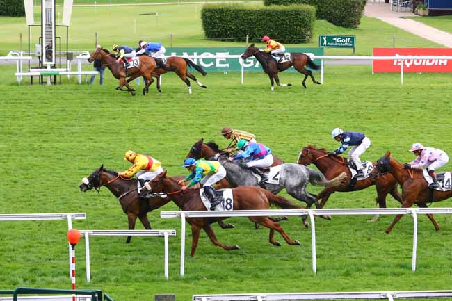 Photo d'arrivée de la course pmu PRIX DE MARLBOROUGH à MAISONS-LAFFITTE le Mardi 21 mai 2019
