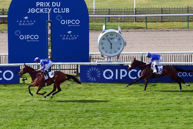 Photo d'arrivée de la course pmu PRIX DE ROYAUMONT à CHANTILLY le Dimanche 2 juin 2019