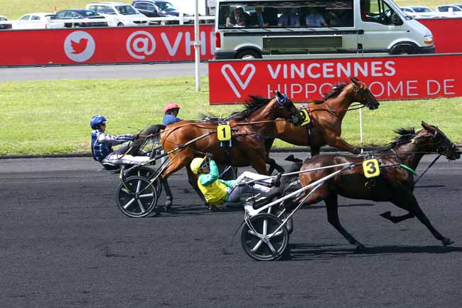 Photo d'arrivée de la course pmu PRIX CHAMBON P à PARIS-VINCENNES le Samedi 8 juin 2019