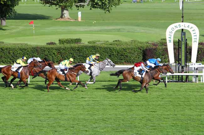 Photo d'arrivée de la course pmu PRIX DISCRETION à MAISONS-LAFFITTE le Samedi 8 juin 2019