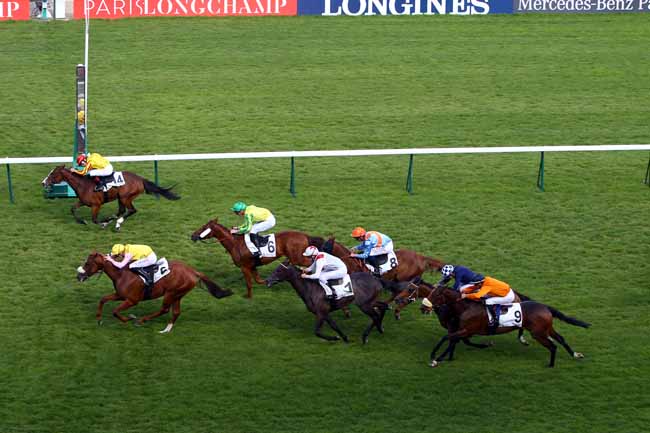 Photo d'arrivée de la course pmu PRIX DES NENUPHARS à LONGCHAMP le Jeudi 13 juin 2019