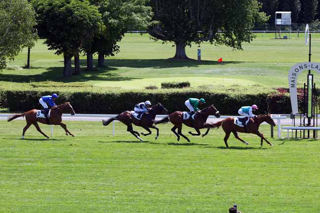 Photo d'arrivée de la course pmu PRIX HERBAGER à MAISONS-LAFFITTE le Samedi 15 juin 2019