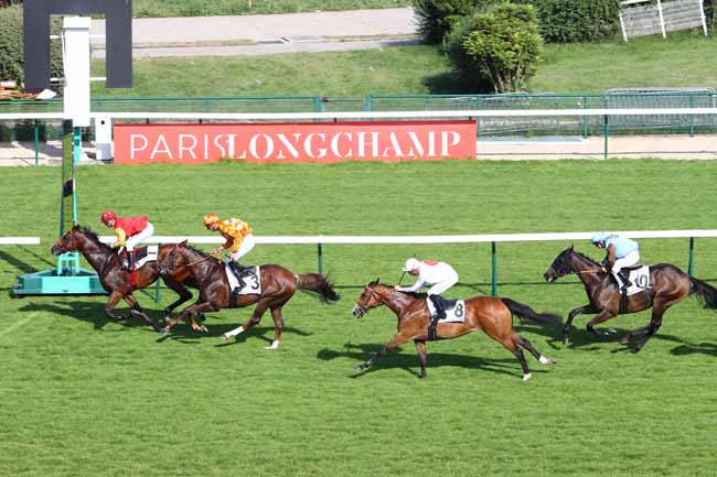 Photo d'arrivée de la course pmu PRIX DE LA MONNAIE DE PARIS à LONGCHAMP le Jeudi 27 juin 2019