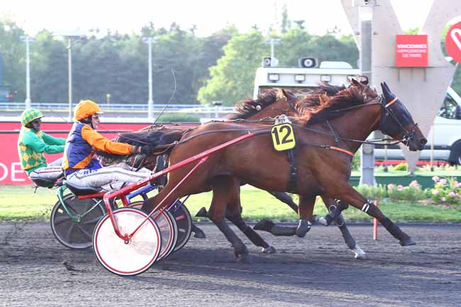 Photo d'arrivée de la course pmu PRIX ISIS à PARIS-VINCENNES le Vendredi 28 juin 2019