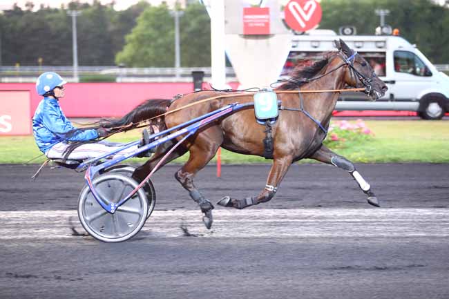 Photo d'arrivée de la course pmu PRIX URANIA à PARIS-VINCENNES le Vendredi 28 juin 2019