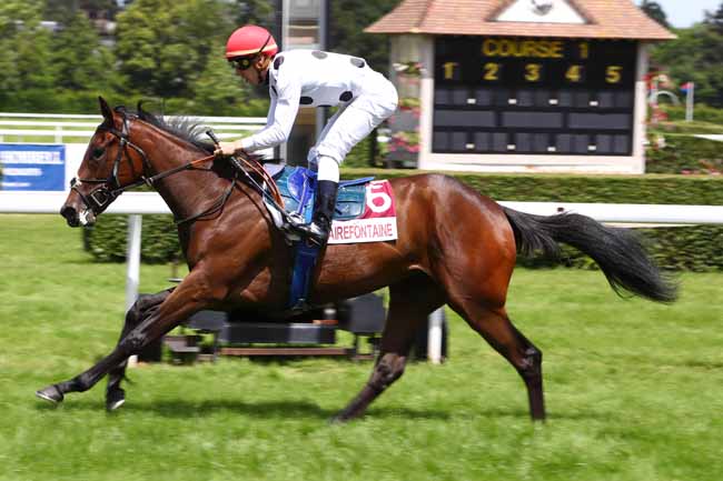 Photo d'arrivée de la course pmu PRIX GARDENIAS à CLAIREFONTAINE le Vendredi 28 juin 2019
