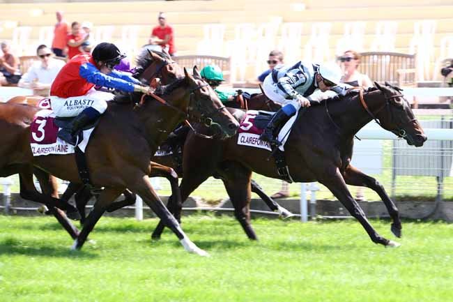Photo d'arrivée de la course pmu PRIX PERRAULT à CLAIREFONTAINE le Vendredi 28 juin 2019