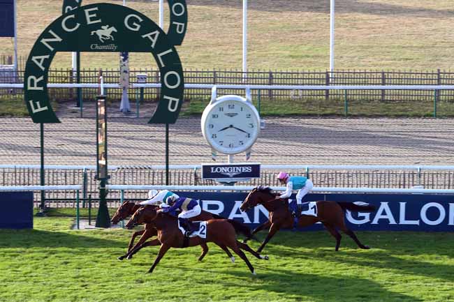 Photo d'arrivée de la course pmu PRIX DES ECURIES CANTILIENNES à CHANTILLY le Samedi 29 juin 2019