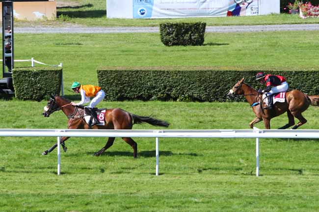 Photo d'arrivée de la course pmu PRIX D'ACHERES à CLAIREFONTAINE le Lundi 1 juillet 2019