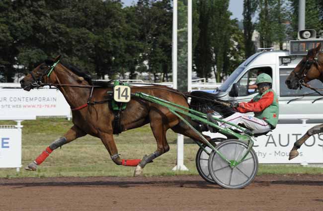 Photo d'arrivée de la course pmu PRIX DE SAVOIE à VICHY le Mardi 2 juillet 2019