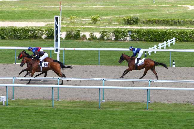 Photo d'arrivée de la course pmu PRIX DE SAINT-GATIEN-DES-BOIS à DEAUVILLE le Mardi 2 juillet 2019