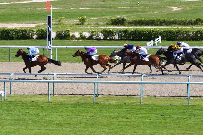 Photo d'arrivée de la course pmu PRIX DU COCHET à DEAUVILLE le Mercredi 3 juillet 2019