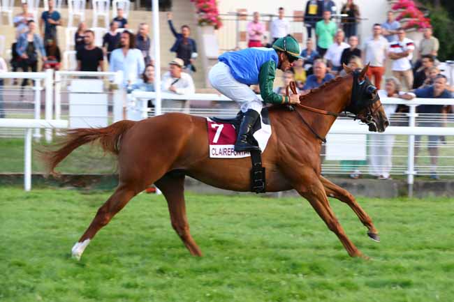 Photo d'arrivée de la course pmu PRIX VENTIL'R à CLAIREFONTAINE le Samedi 6 juillet 2019