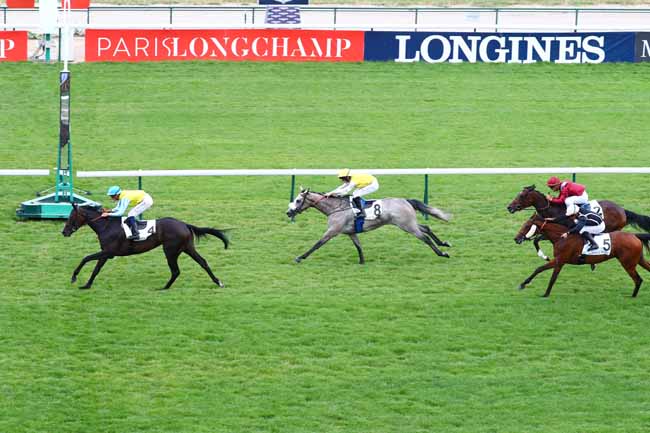 Photo d'arrivée de la course pmu PRIX DE LA COLONNE VENDOME à LONGCHAMP le Jeudi 11 juillet 2019
