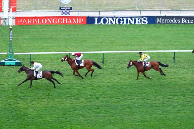 Photo d'arrivée de la course pmu PRIX DU CHATEAU D'EAU à LONGCHAMP le Jeudi 11 juillet 2019