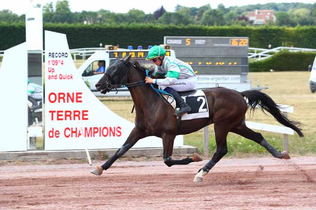 Photo d'arrivée de la course pmu PRIX DU HARAS DU PIN à ARGENTAN le Mercredi 17 juillet 2019