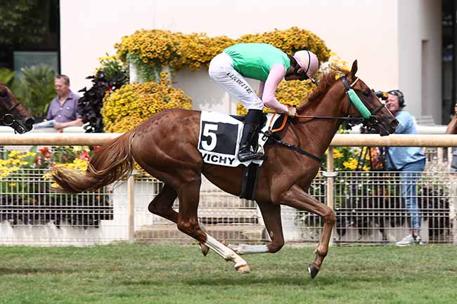 Photo d'arrivée de la course pmu PRIX DE NERIS-LES-BAINS à VICHY le Jeudi 18 juillet 2019