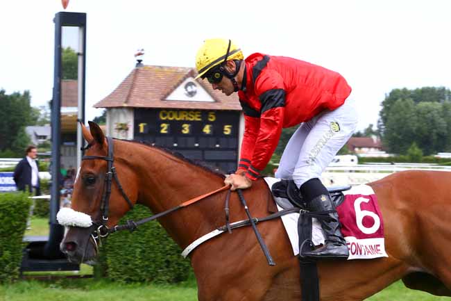 Photo d'arrivée de la course pmu PRIX DE L'OUDON à CLAIREFONTAINE le Samedi 20 juillet 2019