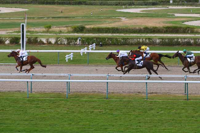 Photo d'arrivée de la course pmu PRIX DE PUTEAUX à DEAUVILLE le Jeudi 25 juillet 2019