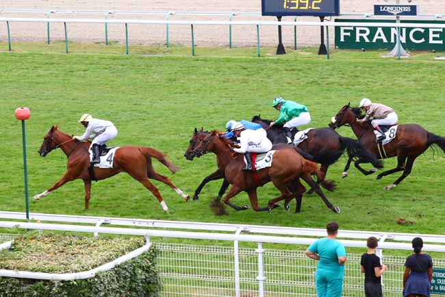 Photo d'arrivée de la course pmu PRIX QUINTETTE à DEAUVILLE le Vendredi 26 juillet 2019