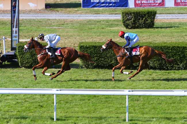 Photo d'arrivée de la course pmu PRIX DES HELIOT à CLAIREFONTAINE le Lundi 29 juillet 2019
